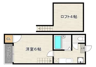 ライトコート博多駅東【1階】の間取り