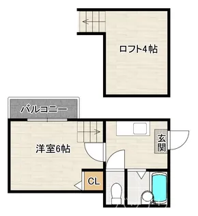 EAST SIDE・博多【2階】の間取り