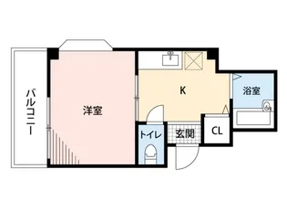 プリメール赤坂【2階】の間取り