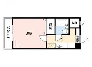 河村レジデンス【3階】の間取り