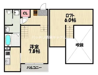 The Finest 260【1階】の間取り