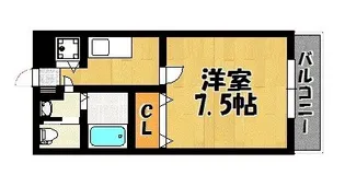 リード桜坂【11階】の間取り