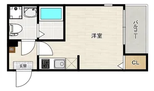 ハーモニーテラス野芥VI【1階】の間取り