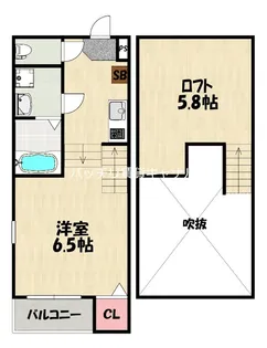 BLANCHEUR HASHIMOTO【1階】の間取り