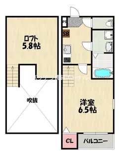 BLANCHEUR HASHIMOTO【2階】の間取り