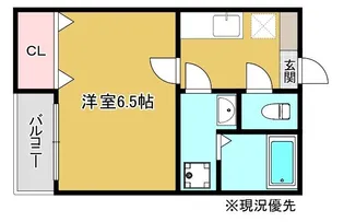 クレフラスト香椎駅東IIC棟【2階】の間取り