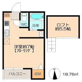 イル・レガーロ東公園【1階】の間取り