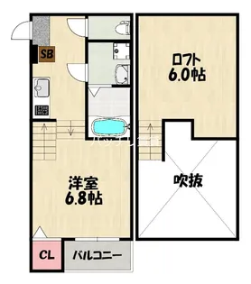 K,sテラス3【1階】の間取り