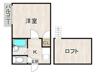 プルミエ天神南【2階】の間取り