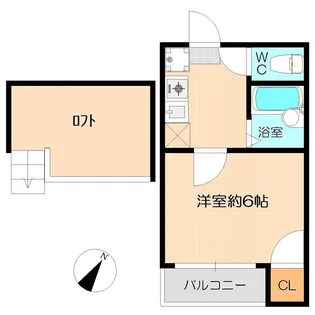 Stage高宮【1階】の間取り