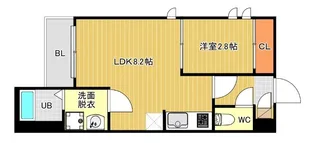 G-smart 別府 Terrace【2階】の間取り