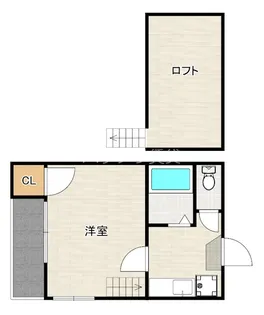 フレンドリー井尻【1階】の間取り
