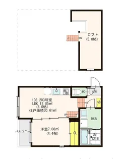 アーバン・ガーデン【2階】の間取り