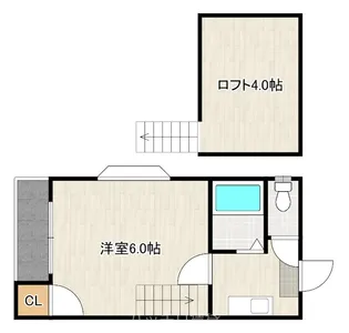 DWELL高取II【2階】の間取り