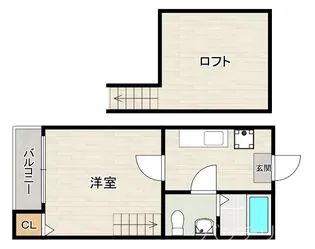 Marry住吉【2階】の間取り