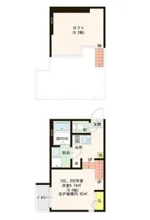 Cedarwood【1階】の間取り