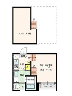 GrandChariot【1階】の間取り