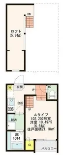Y’s香住ヶ丘【1階】の間取り