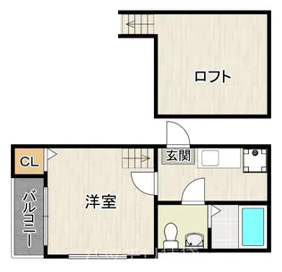 ガーラ大橋【2階】の間取り