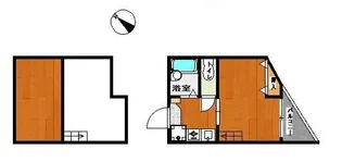 ミワコート博多【2階】の間取り