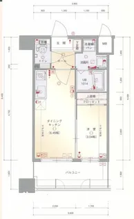 グランフォーレ箱崎ステーションプラザ【2階】の間取り