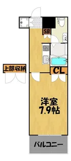 No.82 EMPRESS【3階】の間取り