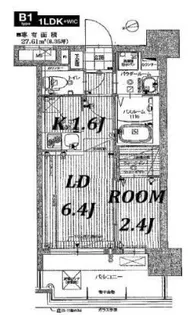 グランフォーレプライム箱崎【5階】の間取り