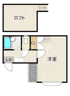 アーバンコート吉塚【2階】の間取り