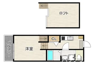 PRIME馬出【1階】の間取り