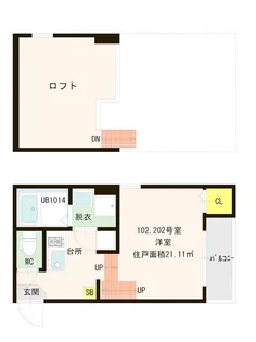 グランメゾン【1階】の間取り