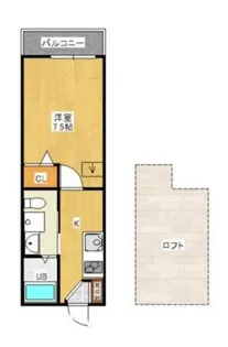 A’BEST箱崎【1階】の間取り