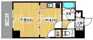 ピュアドームアリエス姪浜【4階】の間取り