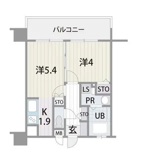 アルティザ博多プレミア【7階】の間取り