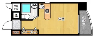 ロマネスク博多駅前【7階】の間取り