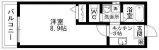 アドバンス清水【2階】の間取り