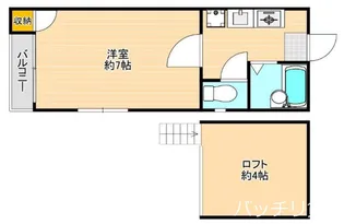 パークコート住吉【2階】の間取り