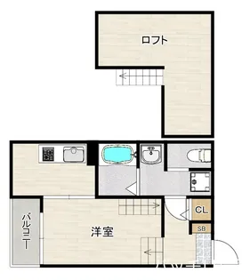 The Finest 260【1階】の間取り