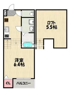 (仮称)飯倉五丁目Bコーポ【1階】の間取り