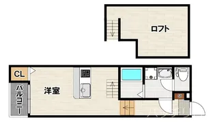Style姪浜est【1階】の間取り