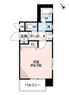 ダイナコート大博通り【7階】の間取り