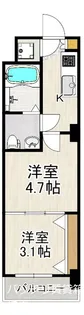 No.70 HARBOR SOUTH TOWER【5階】の間取り
