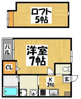コートドール高宮【2階】の間取り