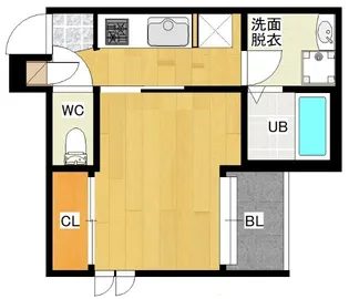 R-SMART 香椎北【2階】の間取り