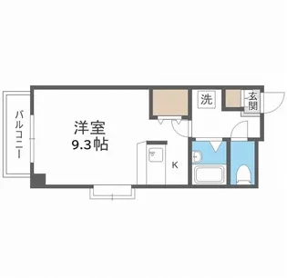 サリナス高宮壱番館【2階】の間取り