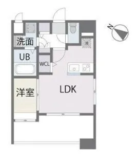 アルティザ博多南リバーフロント【4階】の間取り