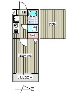 ユゥ&ミィ金山駅前B棟【1階】の間取り