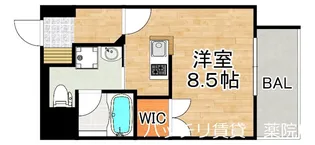 アイセレブ高砂ベネフィス【2階】の間取り