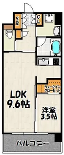 ALFACIO De Clave【14階】の間取り