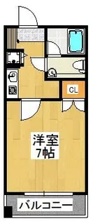 サルヴァトーレ大橋【5階】の間取り
