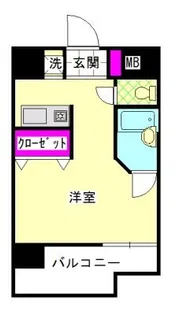 ルネスロワール東公園【5階】の間取り